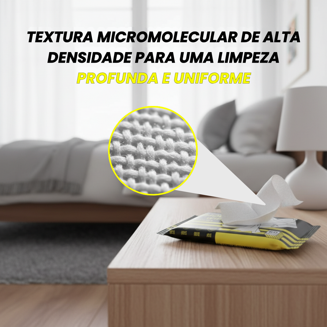 Toalhetes de limpeza para calçado e couro