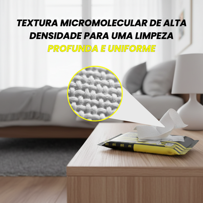 Toalhetes de limpeza para calçado e couro