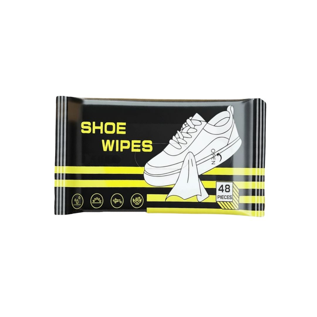 Toalhetes de limpeza para calçado e couro