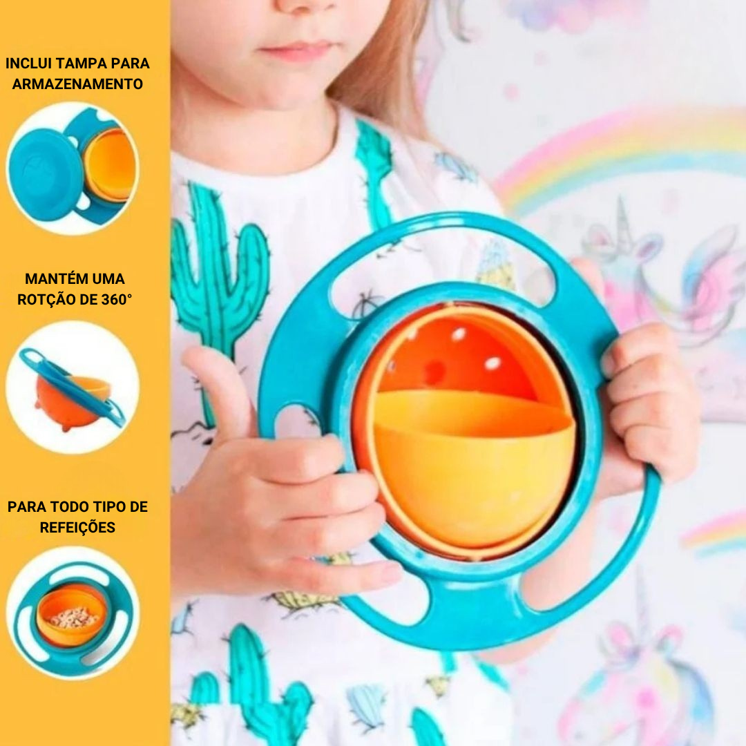 Taça Antiderrapante e Antiderramamento